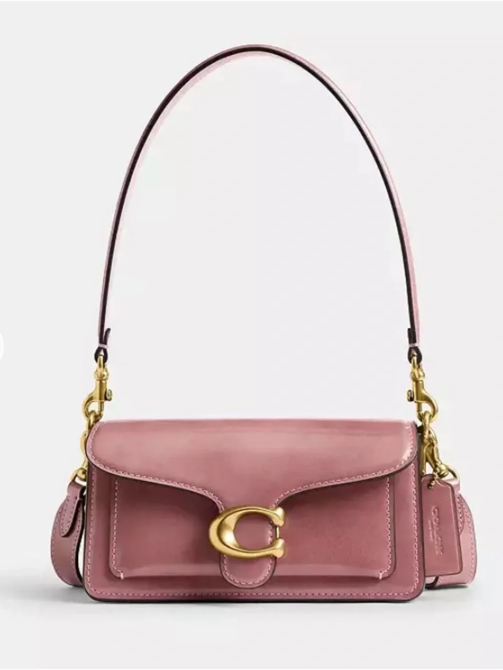 Coach Tabby Shoulder Bag 20 Peony/Brass